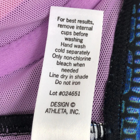 2/$30 NWT Athleta Bikini Top Women’s Size 38 B/C Top Only - Picture 9 of 14